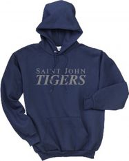 Essential Fleece Pullover Hooded Sweatshirt, Navy